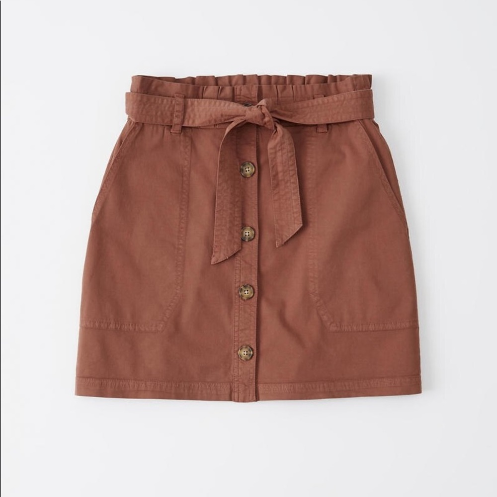 Abercrombie Utility Button-Up Skirt, Sz S